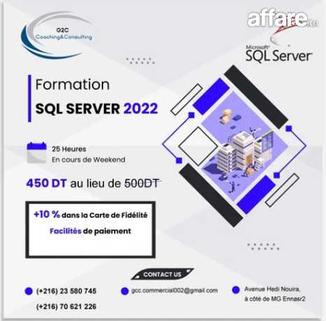 Formation en SQL Server 