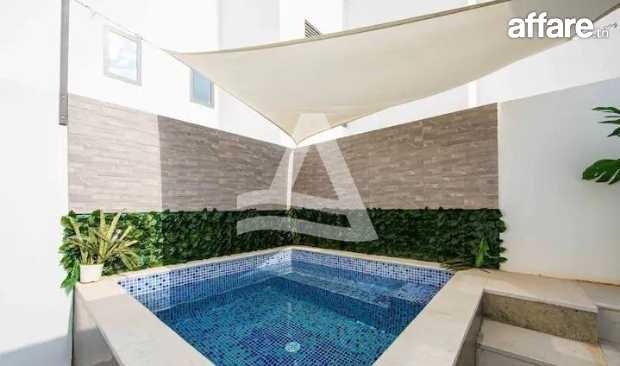 S+1 de 80m² avec piscine - Ain Zaghouen nord 