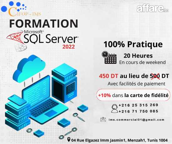 Formation SQL Base de données 