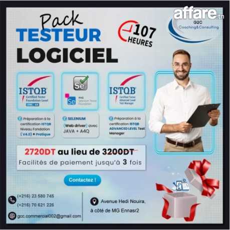 Pack testeur logiciel 