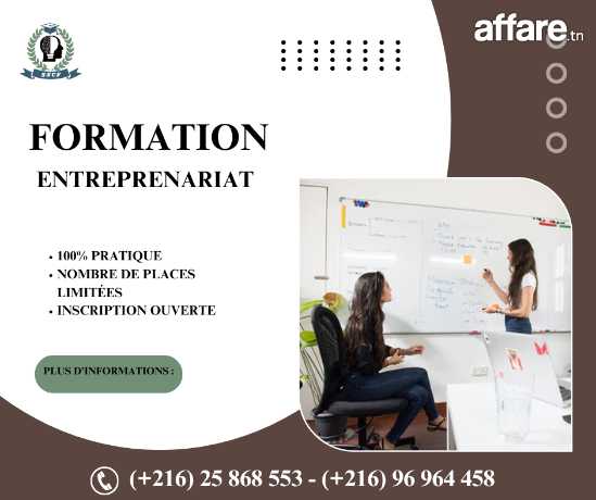 Formation Certifiée en  Entreprenariat