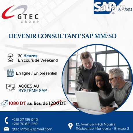 Devenir Consultant Logistique en SAP MM / SD 