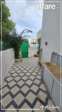 appartement s3 avec jardin à la soukra 