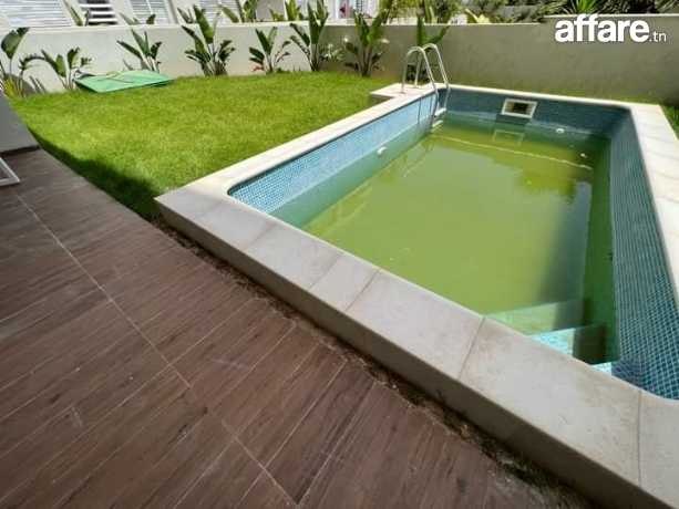 Duplex S+3 de 200m² avec piscine - les jardins de Carthage