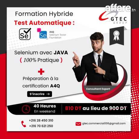 Formation Sélénium Java / A4Q