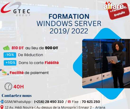 Formation Administration Système Windows Server