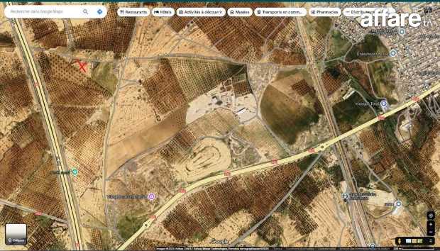 #Terrain [#7346m²]#Prés de #Cité Ezzouhour Vers #Kairouan