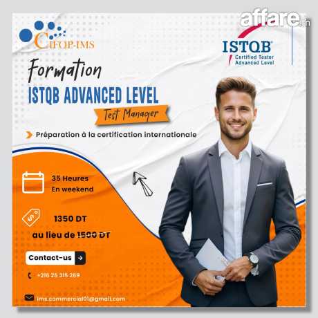 Formation ISTQB Test Manager - Niveau Avancé