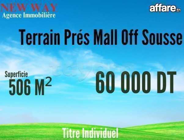 Terrain Prés Mall Off Sousse