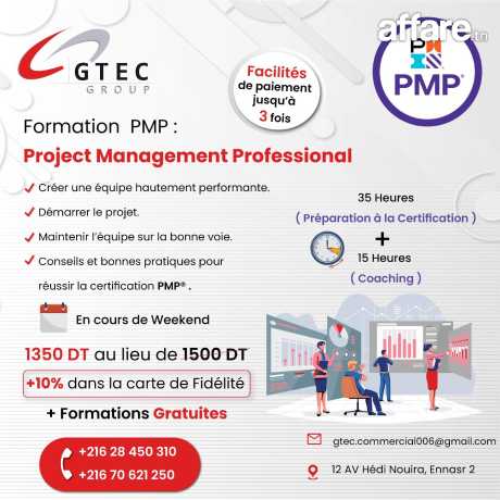 Formation PMP : Préparation à la certification 