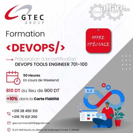 DevOps : Préparation à la certification 701-100 + Pratique 