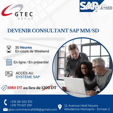 Devenir Consultant SAP MM & SD