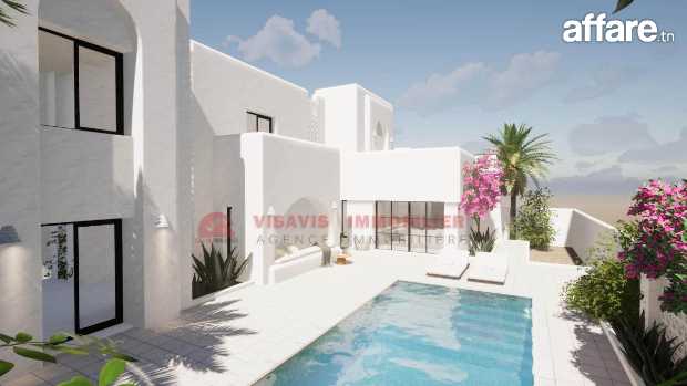 CONSTRUCTION CLÉ EN MAIN - VILLA AVEC PISCINE ZU DJERBA