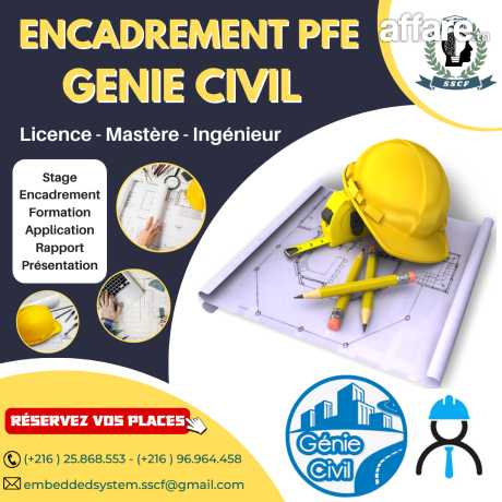 Encadrement PFE 2025 En Génie Civil 