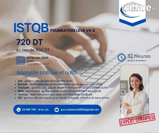 Formation en ISTQB 