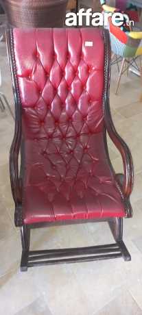 Rocking chair Chesterfield Victoria