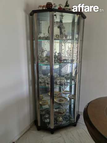 Vitrine ev verre 