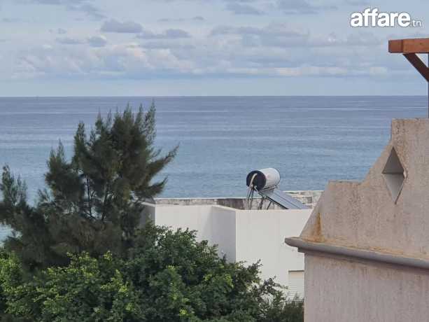 des appartements s+2 vue de mer à100m de la plage ezzahra