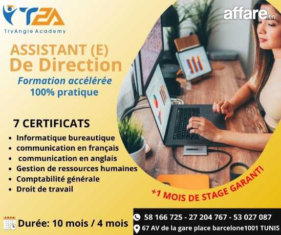 Assistant (e) de Direction