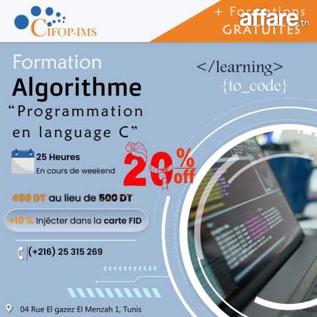 Formation Algorithme et Programmation en C