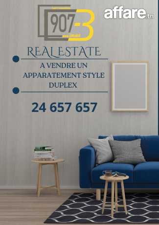 A VENDRE UN APP STYLE DUPLEX 