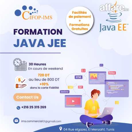 Formation Pratique JAVA JEE Certifiante 