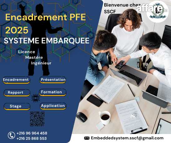 Encadrement PFE en Système Embarqué 