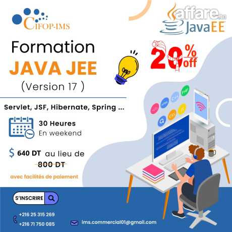 Promo Spéciale Formation JAVA JEE 