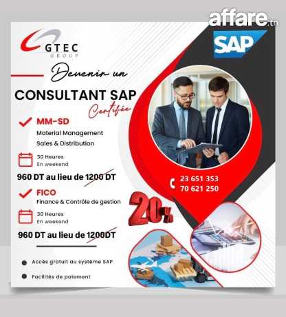 Formation SAP MM & SD / FICO