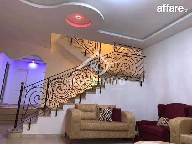  A Vendre Une Villa Style Américain à Borj Ghamez