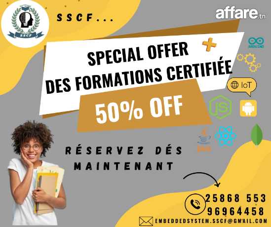 Offre Spécial chez SSCF 