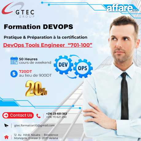 Formation Devops Tools Engineer 